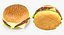 Cheeseburger and Box 3D Models