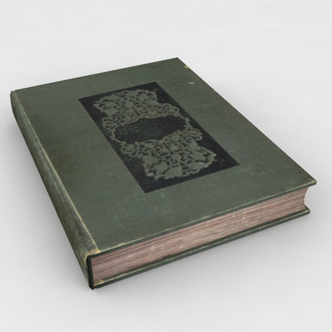 3d old book green model https://p.turbosquid.com/ts-thumb/KJ/aCJEhT/YVWTZmOe/rendbookgreensingle/jpg/1308167430/1920x1080/fit_q87/b58dfe018b1d7d79a001c3ad4aa6deb983ec239e/rendbookgreensingle.jpg