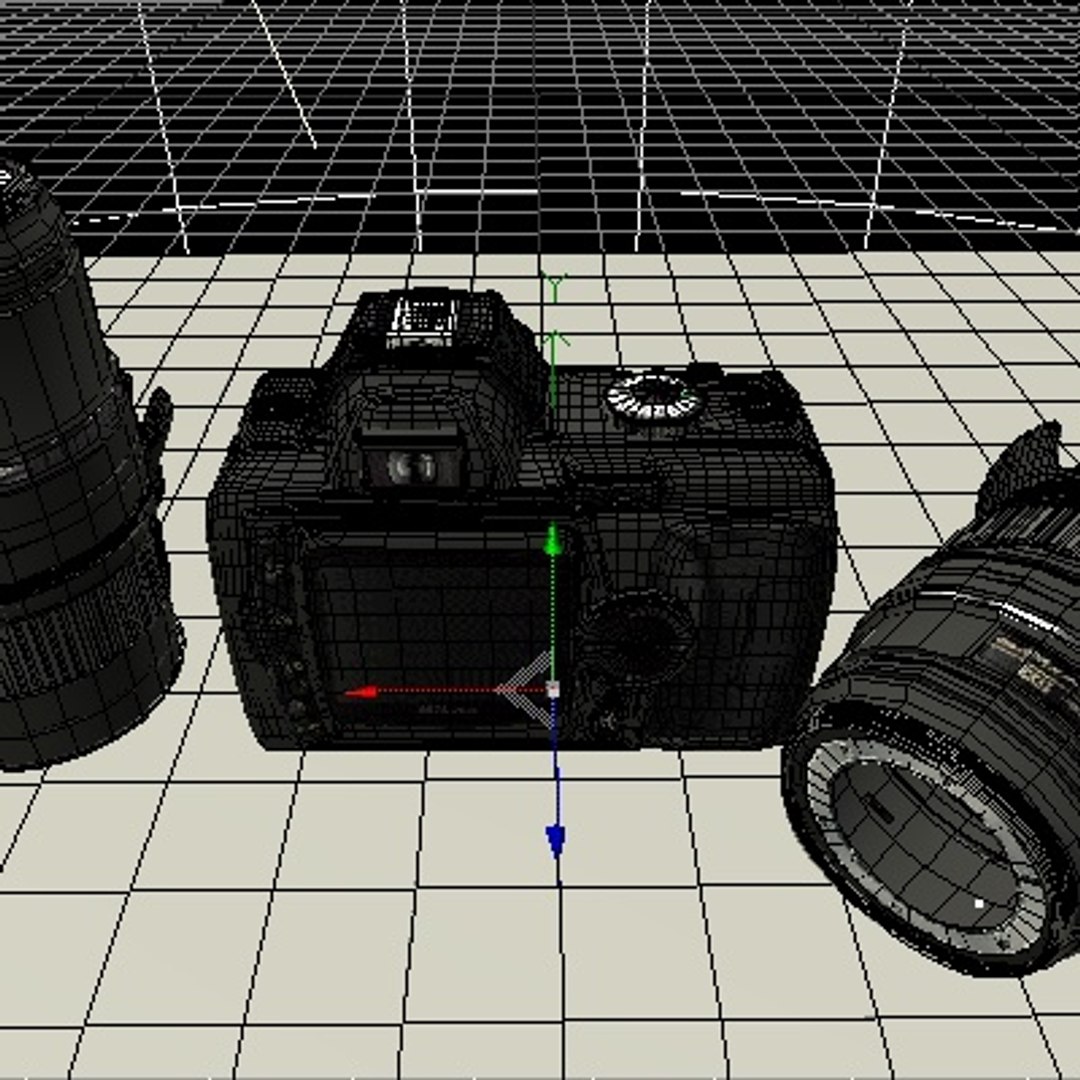 Nikon Slr Camera Digital C4d
