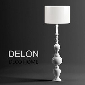 3d floor lamp delon deco model