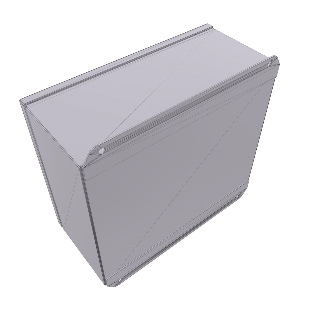 Safe Metal Lock Box 3D - TurboSquid 2418620