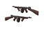 Weapons Models for Games Low Poly