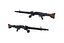 Weapons Models for Games Low Poly