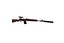 Weapons Models for Games Low Poly