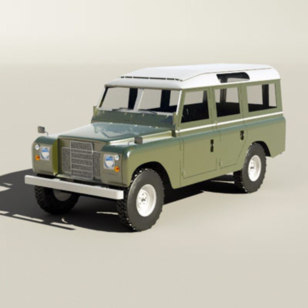 3d Model Defender 4x4 Classic