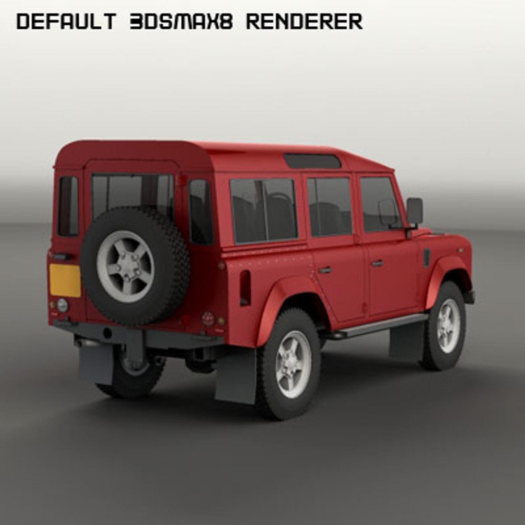 3d Model Defender 4x4 Classic