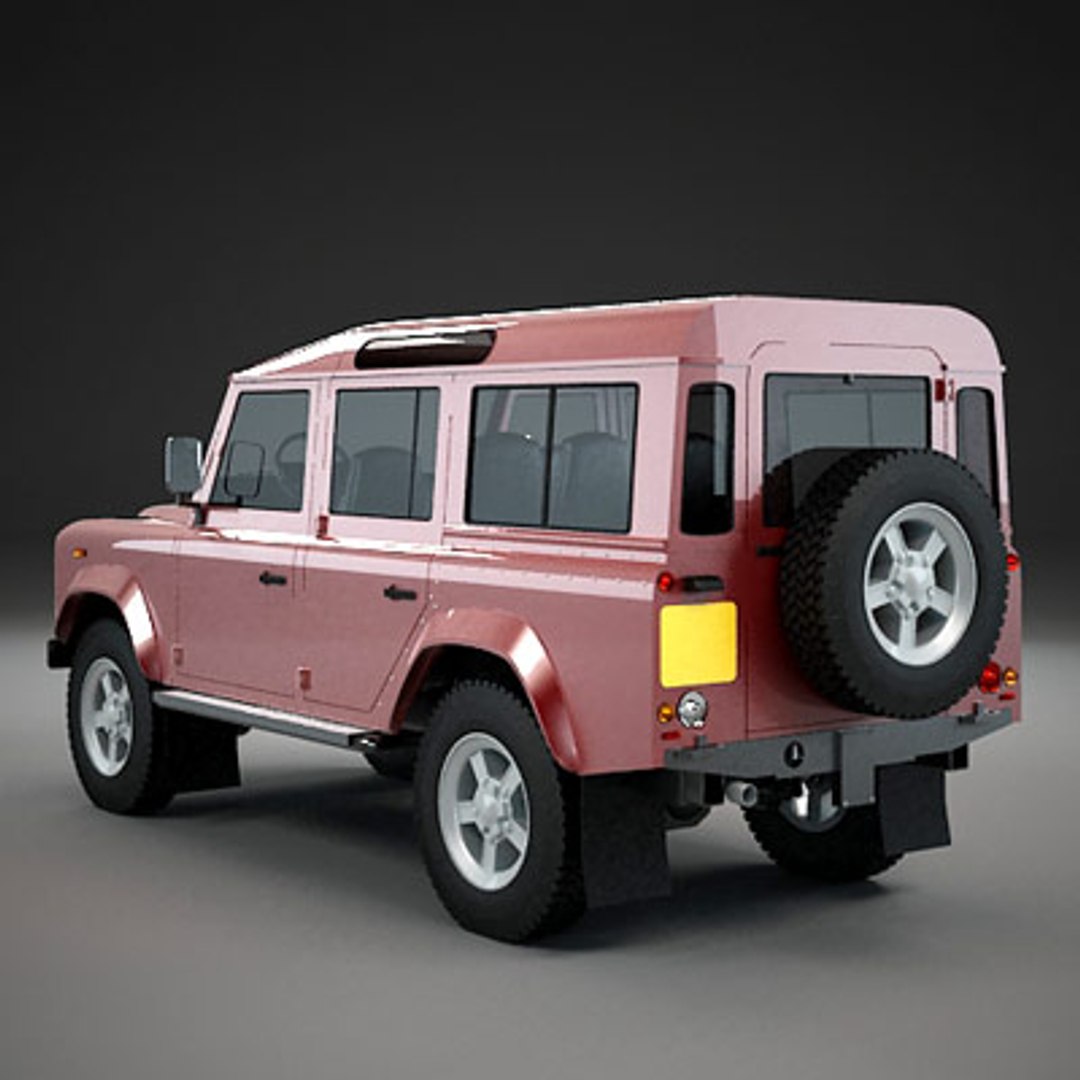 3d Model Defender 4x4 Classic