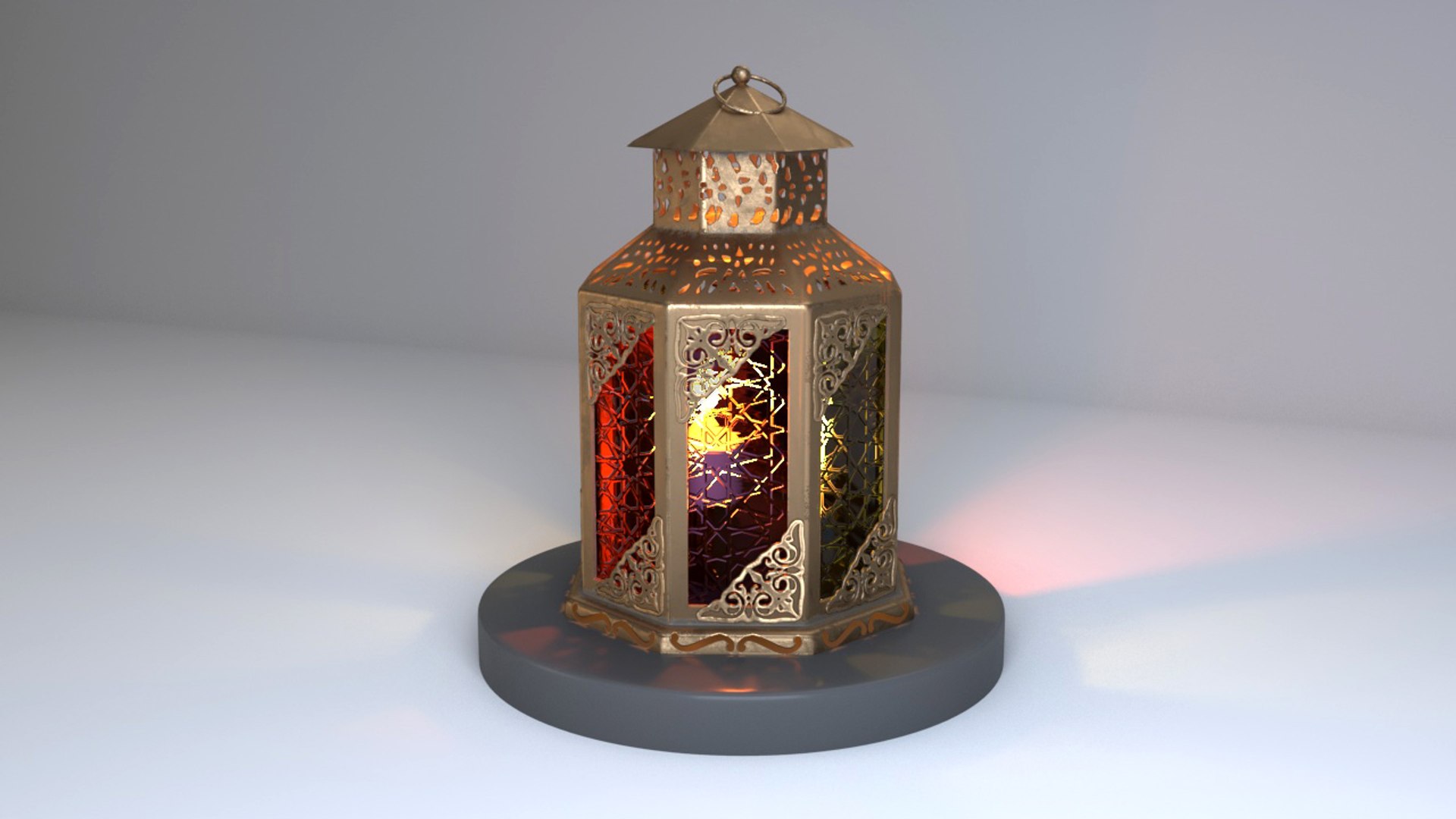 3D Model Ramadan Lantern - TurboSquid 1399828