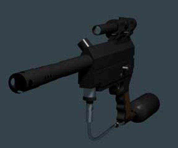 Free Paintball Gun 3D Models for Download TurboSquid