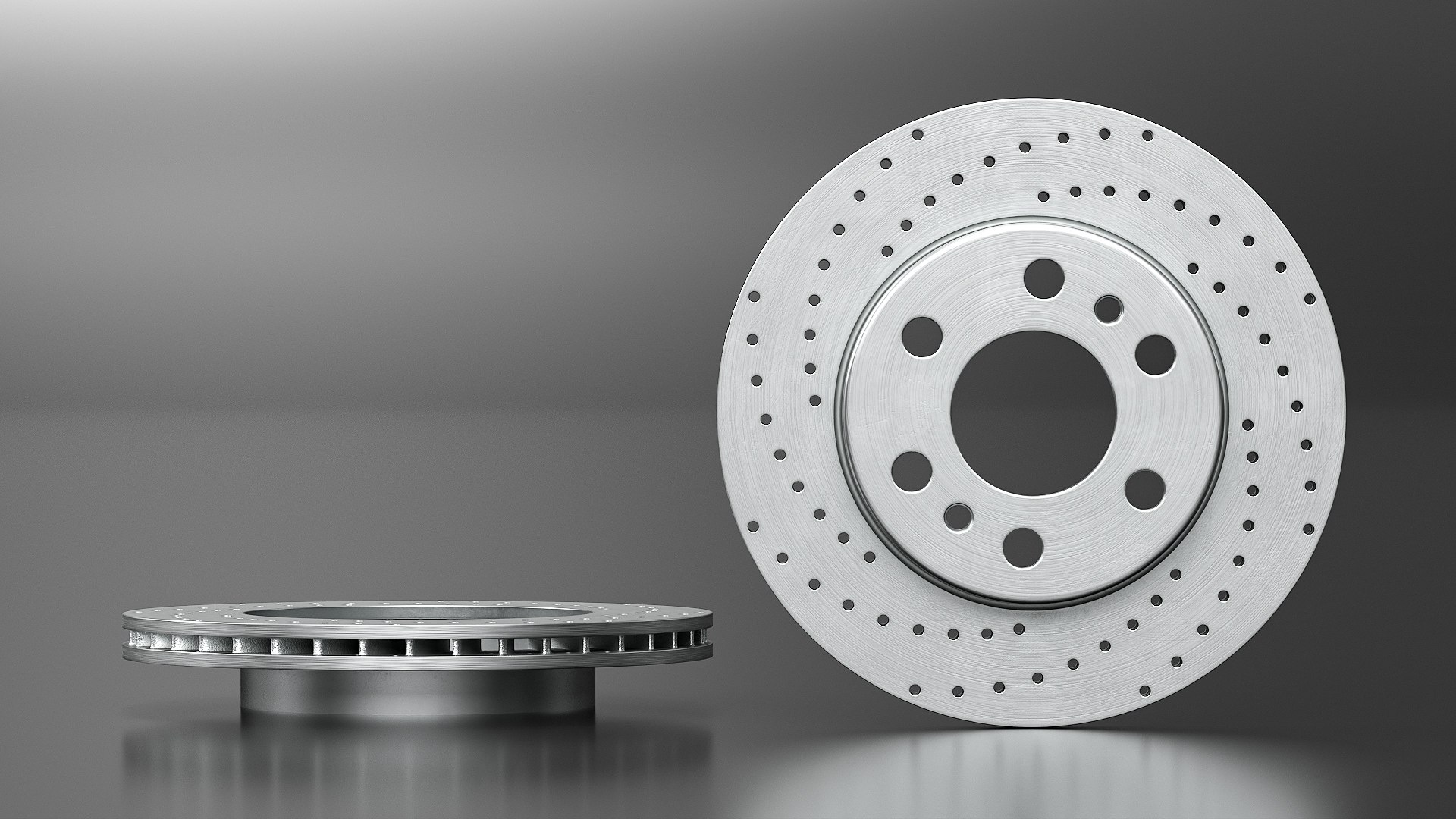 High-Performance Sport Brake Rotor 3D Model - TurboSquid 2390526