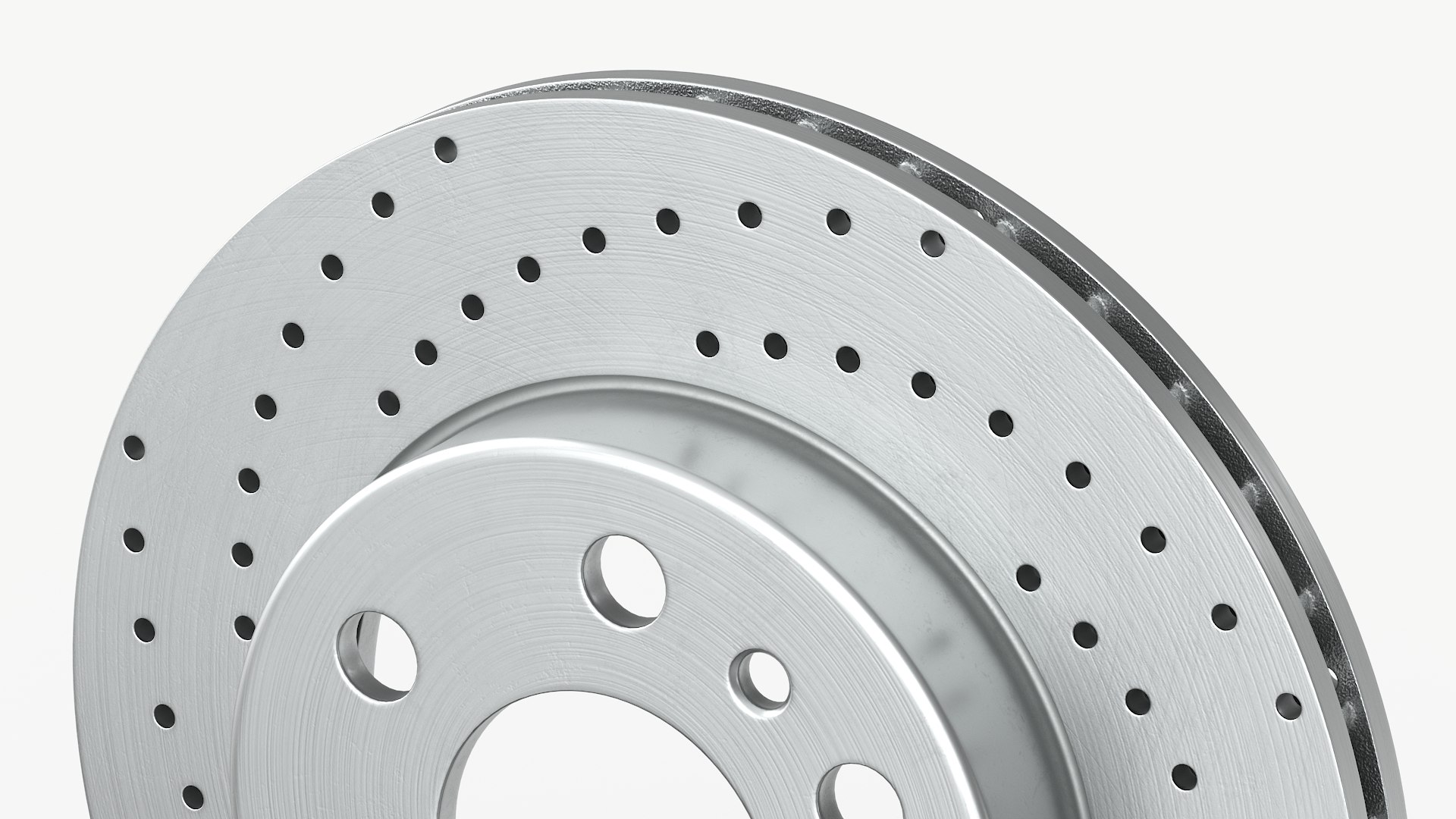 High-Performance Sport Brake Rotor 3D Model - TurboSquid 2390526