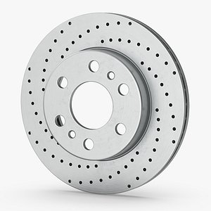 High-Performance Sport Brake Rotor 3D model