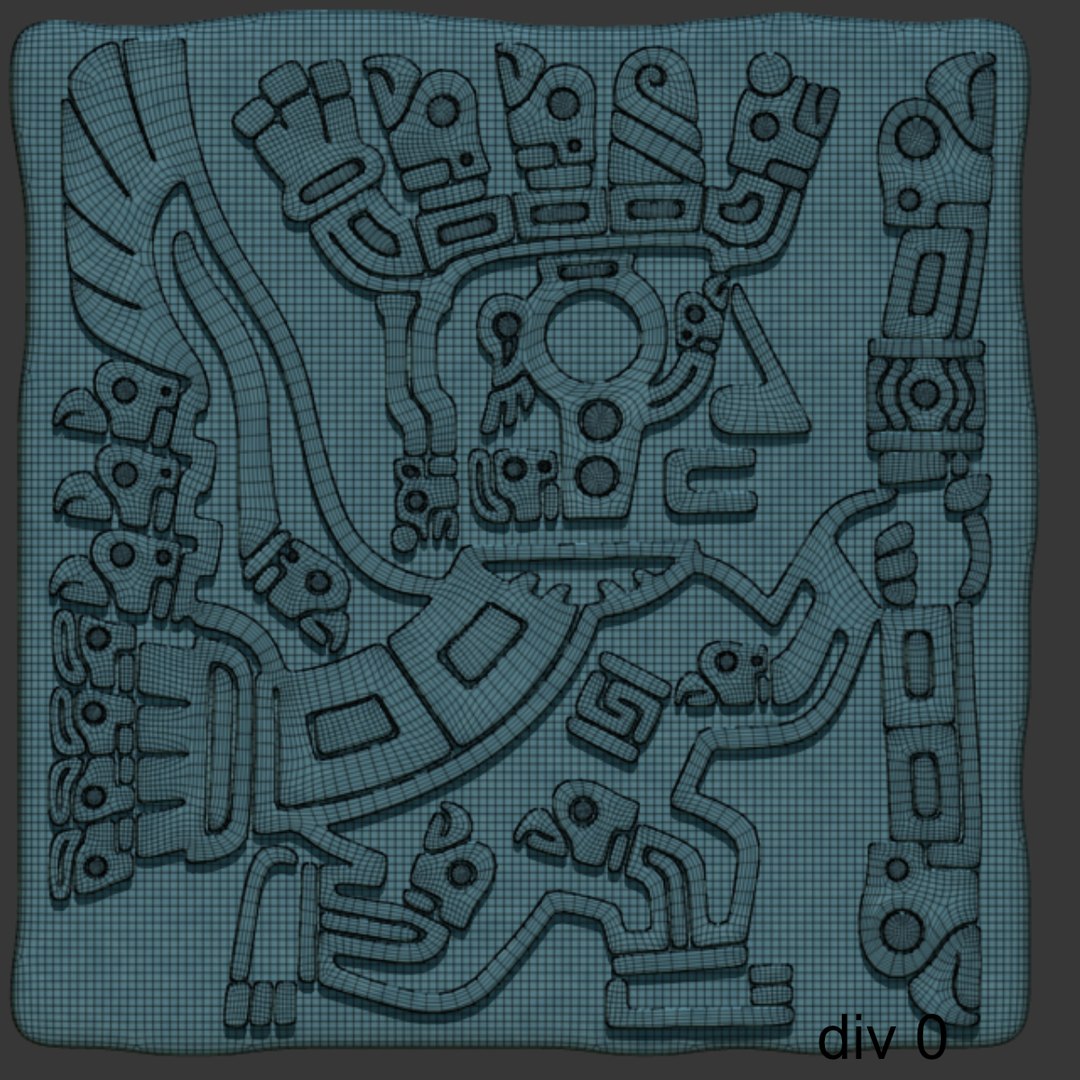 Carved Stone Inca Model - TurboSquid 1554025