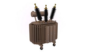 3D Electrical Transformer200 model