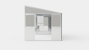 Collection of Greenhouse Helena 2 Glass ALU - 3 Models model