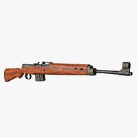 Gewehr 43 / Karabiner 43 Low Poly