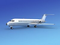 Douglas DC-9-30 Unmarked 1