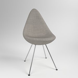 interior fritzhansen drop clothe 3D model