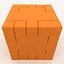 Happy Cube Orange