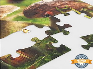 35 piece jigsaw puzzle 3d model