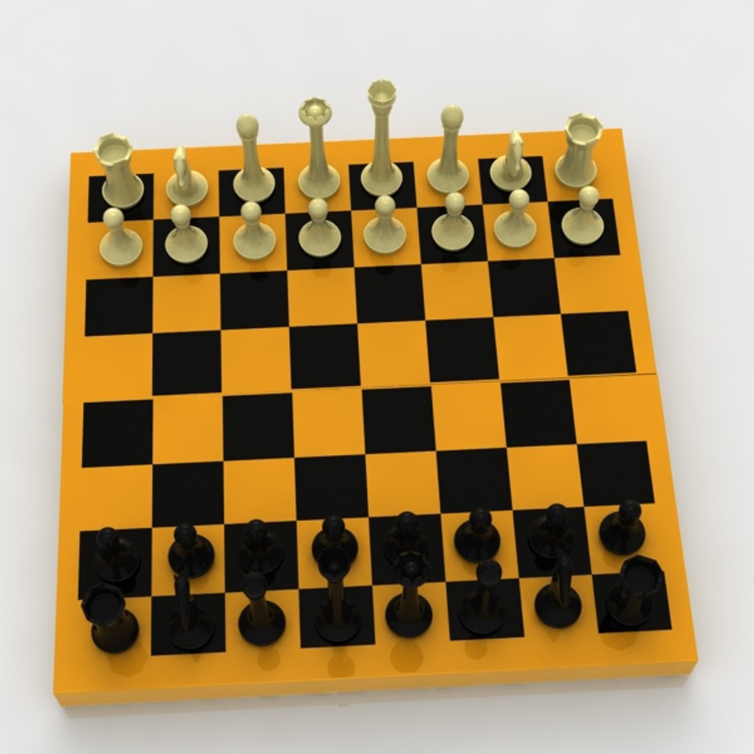 3d Model Chess