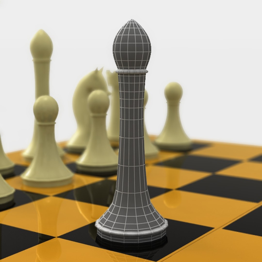 3d Model Chess