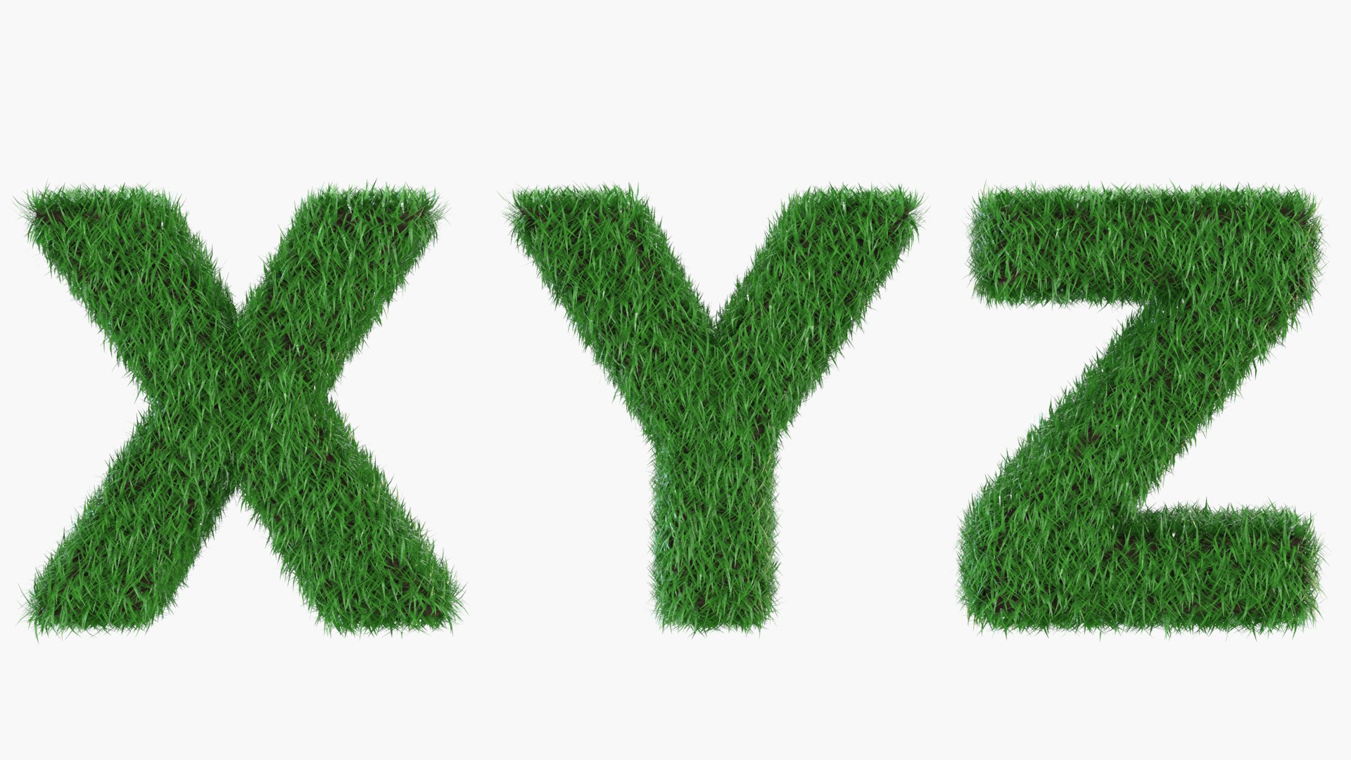 grass alphabet 3D model https://p.turbosquid.com/ts-thumb/KK/WCCay0/9RMvCmSZ/r6/png/1601652390/1920x1080/fit_q87/bc26e4860b84102e20ba3c51f786ce81962f2995/r6.jpg