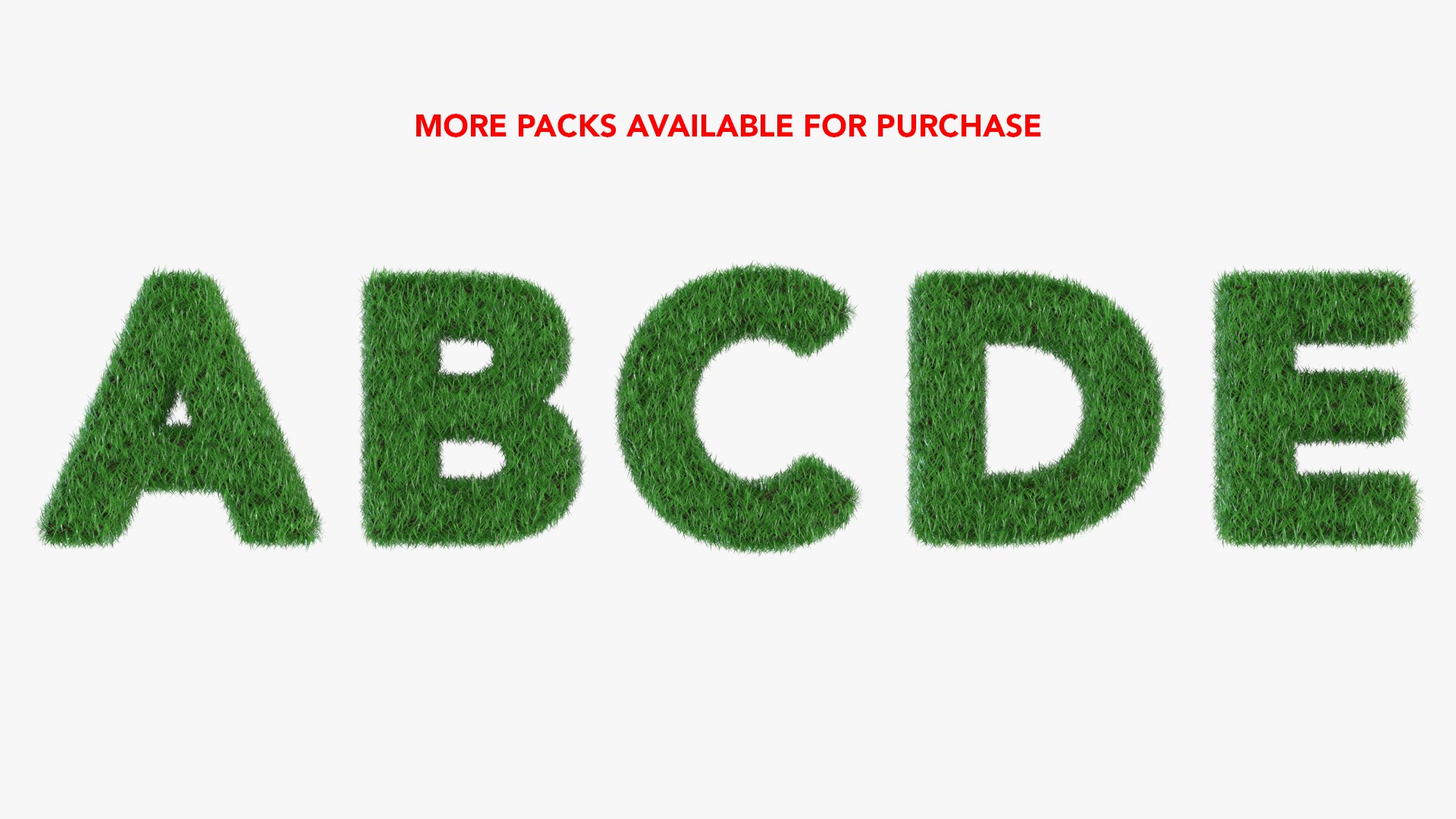 grass alphabet 3D model https://p.turbosquid.com/ts-thumb/KK/WCCay0/JKgIqk5p/morepacksavailable1/png/1601652459/1920x1080/fit_q87/0fbaf0b79bc6ab6494e3a446a0ea85a0aa351d91/morepacksavailable1.jpg