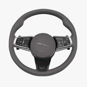 3D steering wheel model