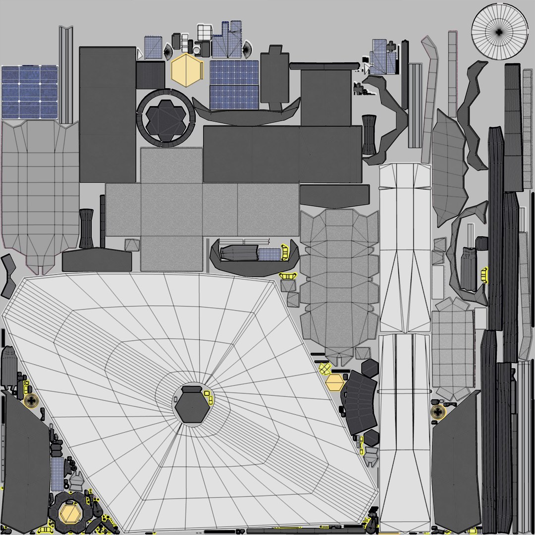 james webb space telescope 3D model https://p.turbosquid.com/ts-thumb/KK/j1BXvy/IhiVXmvC/end0/png/1583856709/1920x1080/fit_q87/311196a323a4ae51451c57cc9adba002793d3d2e/end0.jpg