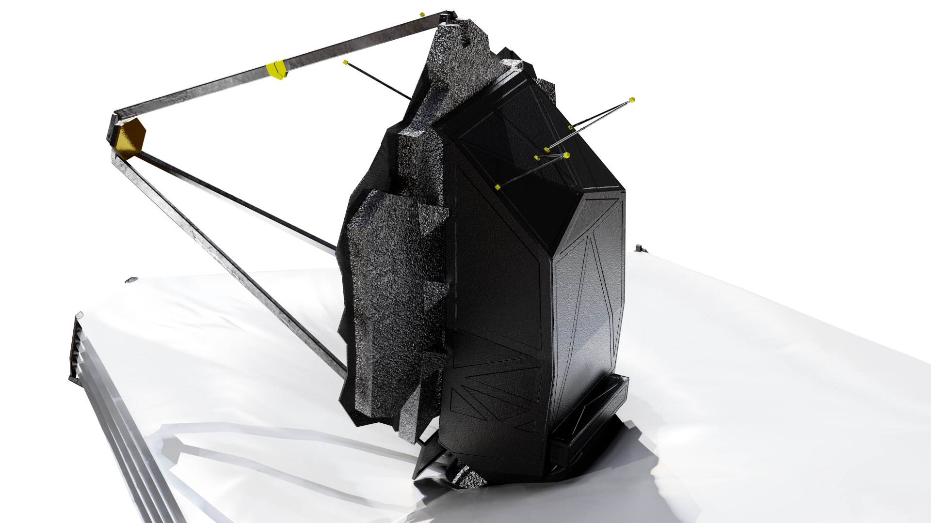 james webb space telescope 3D model https://p.turbosquid.com/ts-thumb/KK/j1BXvy/UWBQH8iD/11/png/1583856708/1920x1080/fit_q87/b13cbcd5e3d49e7c3cdb47d4334cdff1be88ccad/11.jpg
