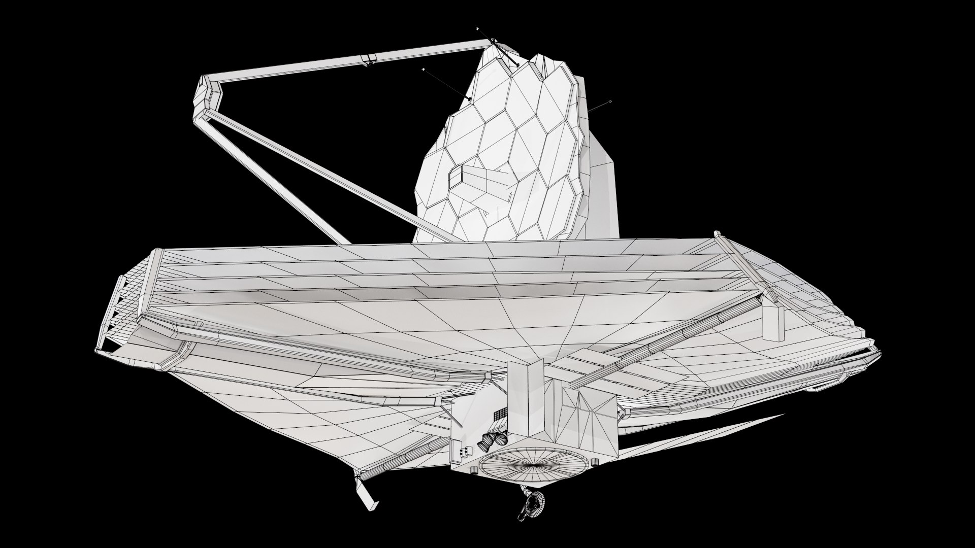 james webb space telescope 3D model https://p.turbosquid.com/ts-thumb/KK/j1BXvy/Z5RBSTQK/19/png/1583856709/1920x1080/fit_q87/6f3549264321b83dc84bd9c56c6c9241bcef31ef/19.jpg