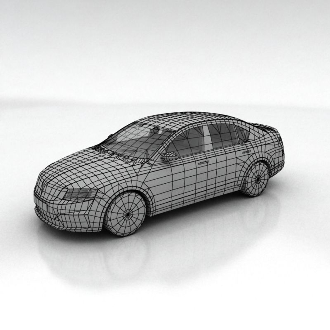 skoda octavia rs 3d model