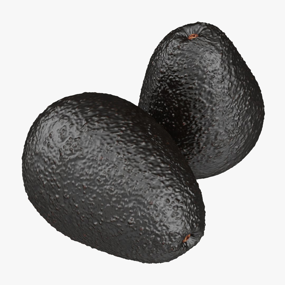 Avocado 2 3D model preview