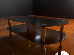 glass table