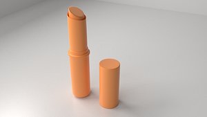 lipstick 2 - peach 3D model