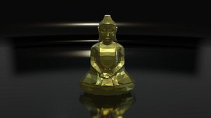 Buddha Low Poly