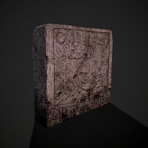 3D grave stone version 2