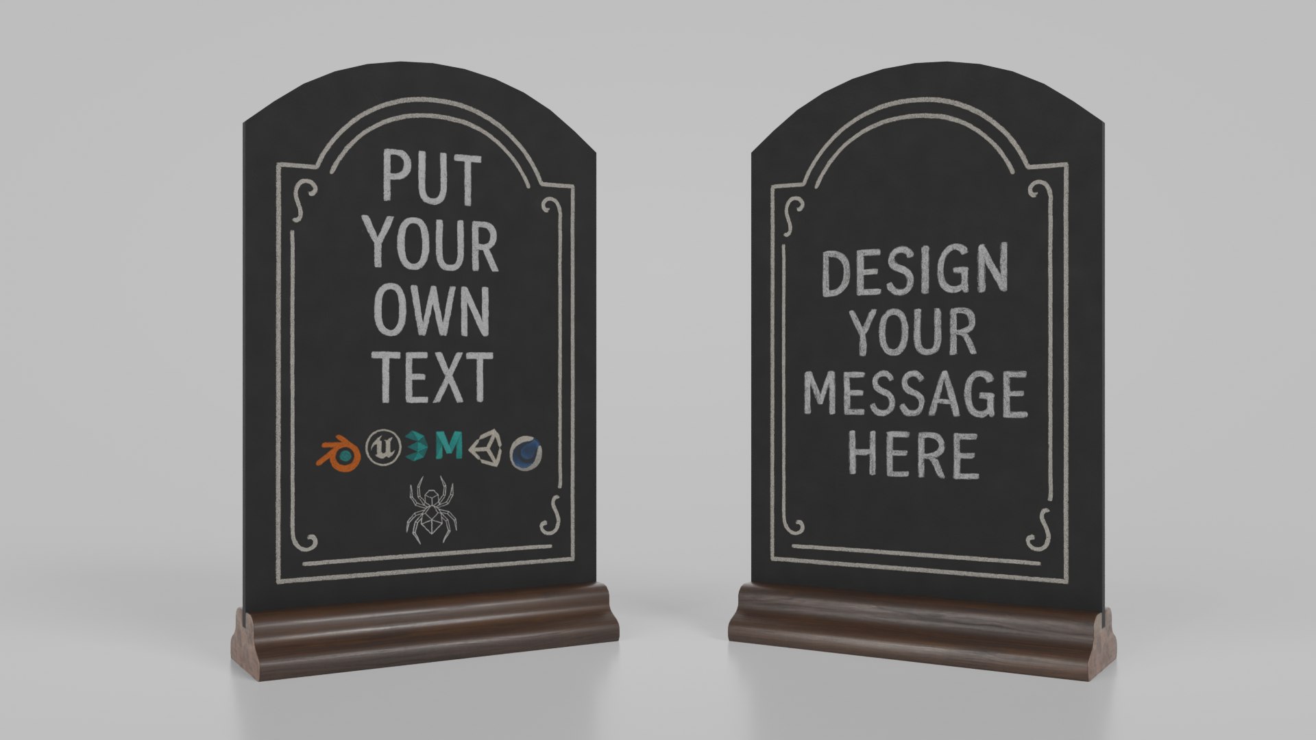 3D Counter Top Chalkboard Signs - Luxury Stand Styles Bundle model https://p.turbosquid.com/ts-thumb/KL/49IueG/N2/b3/png/1747250582/1920x1080/fit_q87/a53a63661de6f2c490158117dc352631bcade31f/b3.jpg