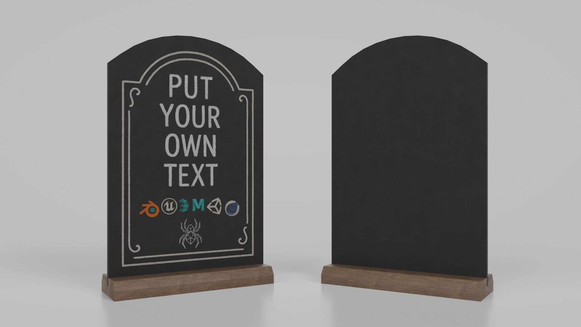 3D Counter Top Chalkboard Signs - Luxury Stand Styles Bundle model https://p.turbosquid.com/ts-thumb/KL/49IueG/dn/e4/png/1747250696/1920x1080/fit_q87/2ca70197bc492ce0590be352b75dde4bdd9aa688/e4.jpg