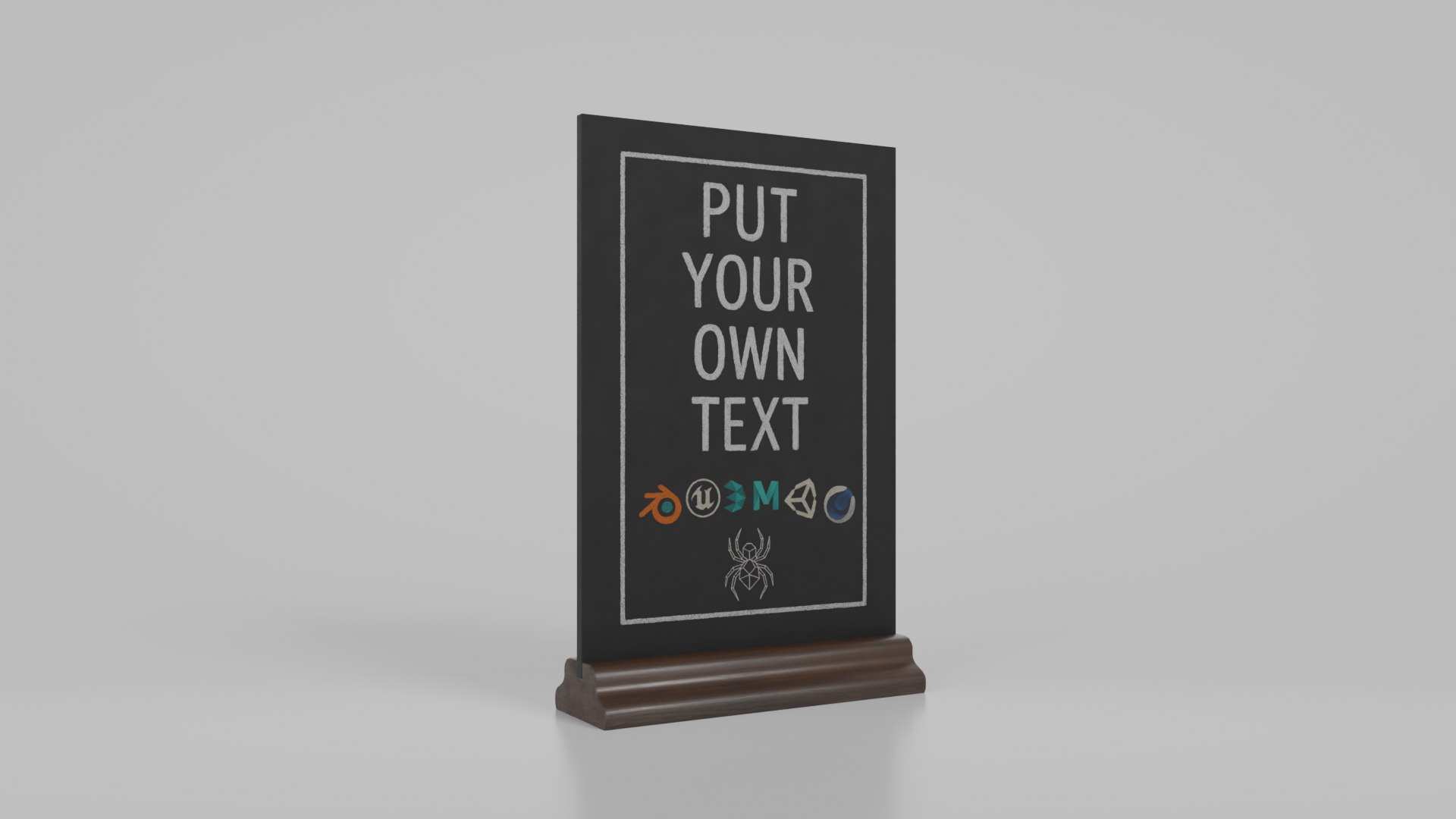 3D Counter Top Chalkboard Signs - Luxury Stand Styles Bundle model https://p.turbosquid.com/ts-thumb/KL/49IueG/zW/c2/png/1747250607/1920x1080/fit_q87/aa6f9bacb0564087f2a0b6daf3260ee0059e19fb/c2.jpg