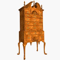 Queen Anne Highboy Chest