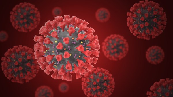 Novel coronavirus virus science 3D - TurboSquid 1570639