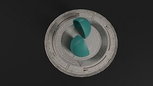 3D Low Poly Al Shaheed Iraqi Martyr Monument - Iraq