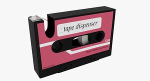 tape dispenser 3d model