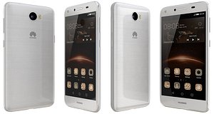 3d model of huawei y5ii white
