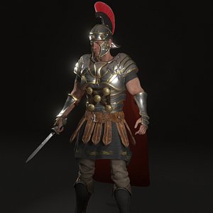 3D Roman Soldier model