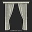 Curtain 7 Brown 3D Model