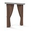 Curtain 7 Brown 3D Model
