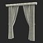 Curtain 7 Brown 3D Model